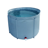 Flexible PVC Made Portable Top Open Rainwater Storage Barrel 160L For Sale