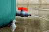 Flexible PVC Rain Bucket Rainwater Harvesting Barrel With Zipper 160L For Sale