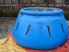 Flodable Onion Shape PVC Fire Fighting Water Storage Bladder Fire Water Tank Price