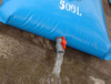 Flexible PVC Made Bladder Pillow Irrigation Water Storage Container Tank On Stock 