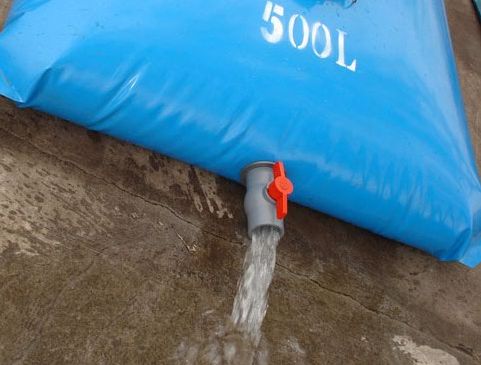 Flexible PVC Made Bladder Pillow Irrigation Water Storage Container Tank On Stock 