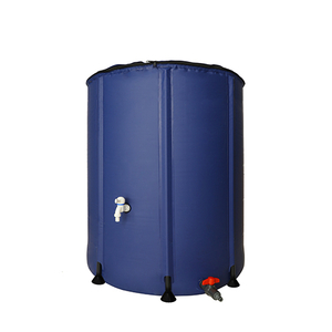 Best Folding PVC Tarpaulin Made Rain Barrel 50 Gallon Portable Garden Water Storage Barrels 
