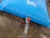 Collapsible PVC Made Pillow Shape Tank Irrigation Water Storage Bladder For Sale 