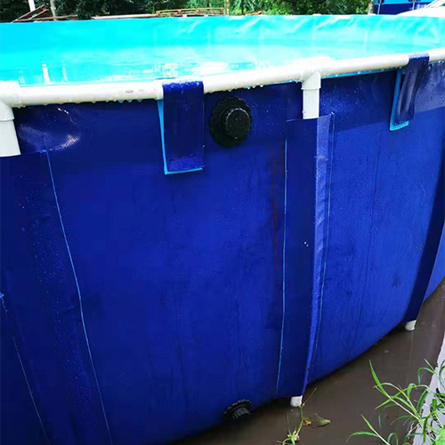 Cheap Foldable PVC Round Fish Tank Large Outdoor Koi Rearing Pond