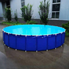Cheap Foldable PVC Round Fish Tank Large Outdoor Koi Rearing Pond